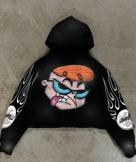 French Terry Cotton Heavyweight Boxy DTG Printing Sweats Acid Wash Sun Faded Distressed Hoodie