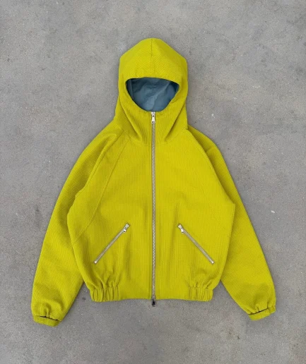 Sun Faded Pull Over Zip up Hooded Streetwear Sundried Oversized Unisex Aid Vintage Distressed Waffle Thermal Hoodie Men