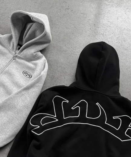 3D Embroidered Hoodies Sweatshirts Embroidered Couple Hoodies Heavyweight Hoodies Men's Sweatshirts