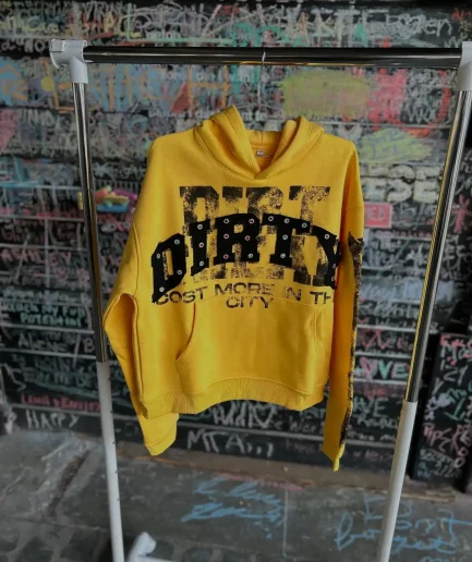 100% Cotton Heavyweight Embroidery Patch Hoodie Oversized Rhinestone Sweatshirt Hoodies for Men