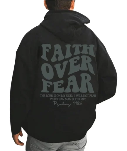 Men's Letter Graphic Hoodies Drop Shoulder Long Sleeve Hooded Sweatshirts Sports Preppy Clothes