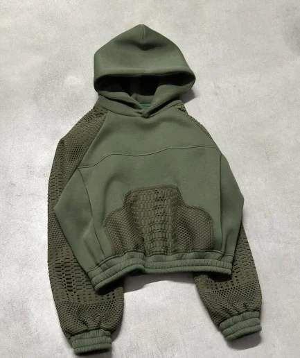 Popular Blank Solid Color Pullover Street Style Y2K Patchwork Embroidered Print Plus Size Hoodie Men's Hooded Sweatshirt