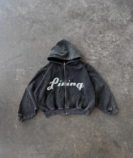 Oversized Designer Screen Print Thick Heavyweight 450 Gsm French Terry Drop Shoulder Wash Hoodie