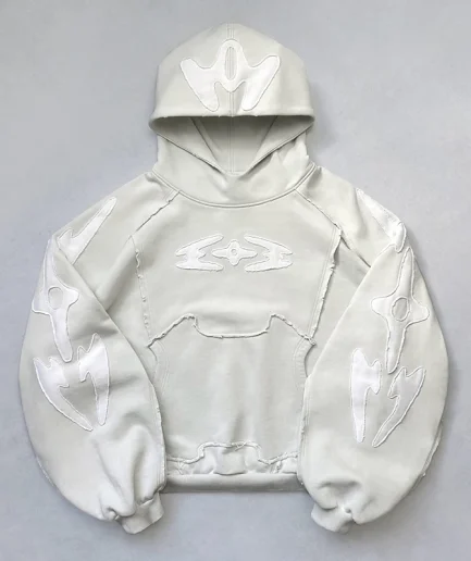 High-quality Pullovers, Cotton Embroidery Patchwork, Color Block Hoodies, Super Large Hoodies, Jackets