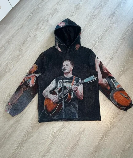 Tapestry Tapestry Blanket Jacquard Hoodie High Street Hiphop Jacquard Woven Tapestry Hoodie