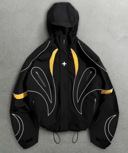 Windproof Jacket Men's Reflective Sportswear Windbreaker Nylon Super Street Casual Sportswear Men's Jacket