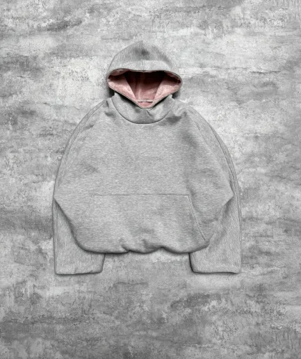 Heavy-duty French Towel Fabric Loose Oversized Printed Pullover Winter Clothing Men's Hooded Sweatshirt Sportswear